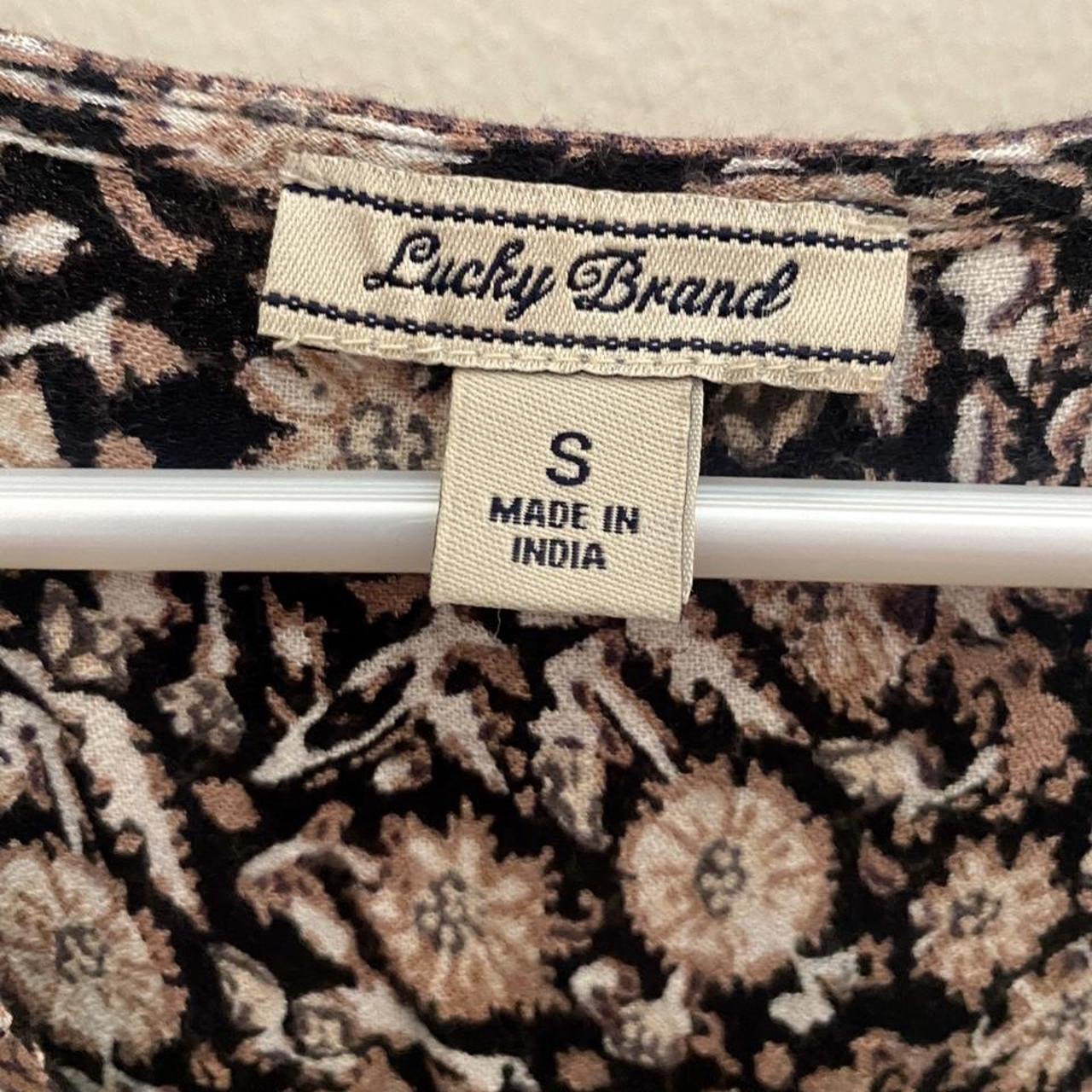 Lucky Brand Floral Maxi Dress Great used... - Depop