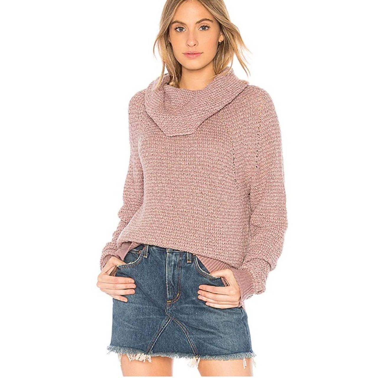 Free people hotsell mauve sweater