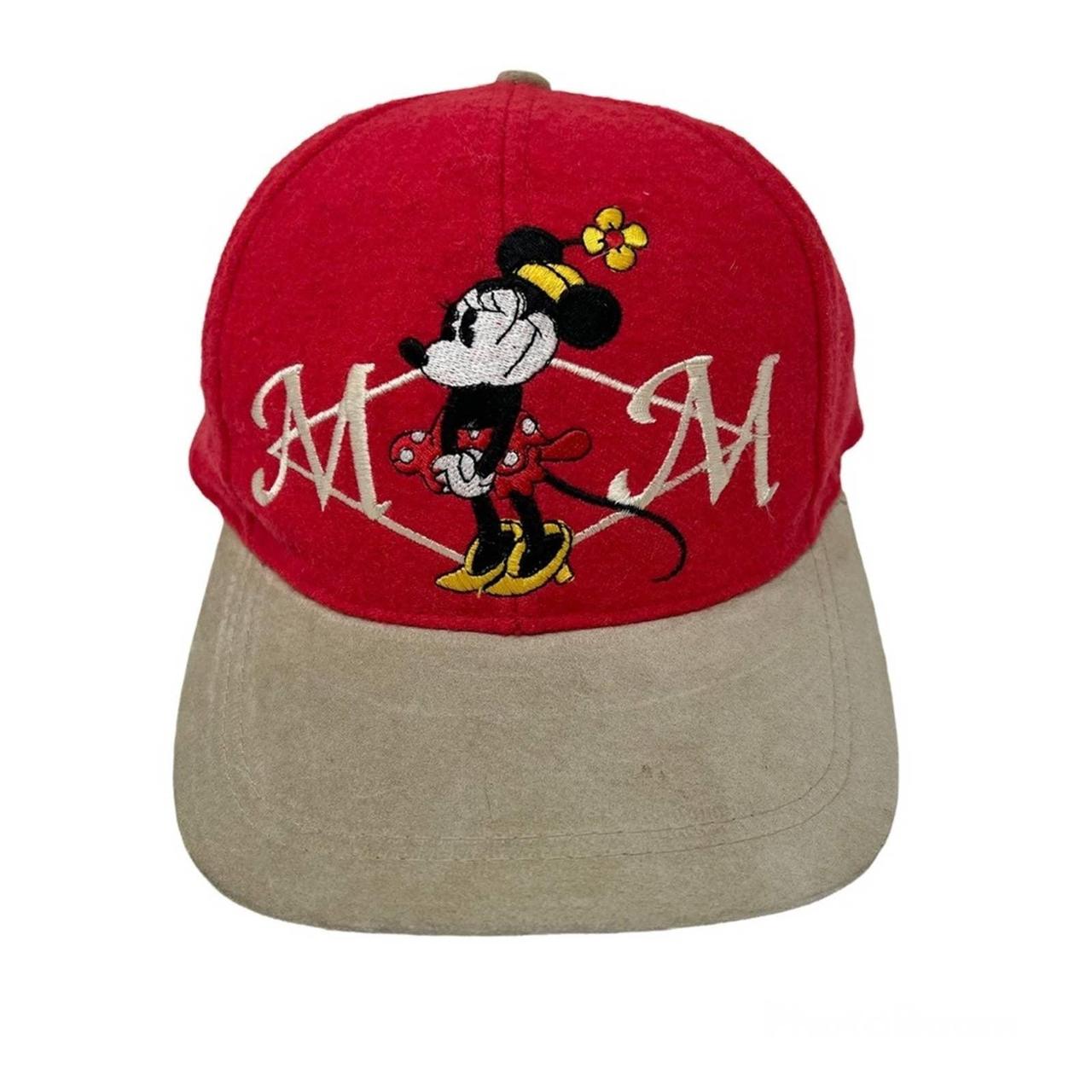 Disney Women's Red and Tan Hat