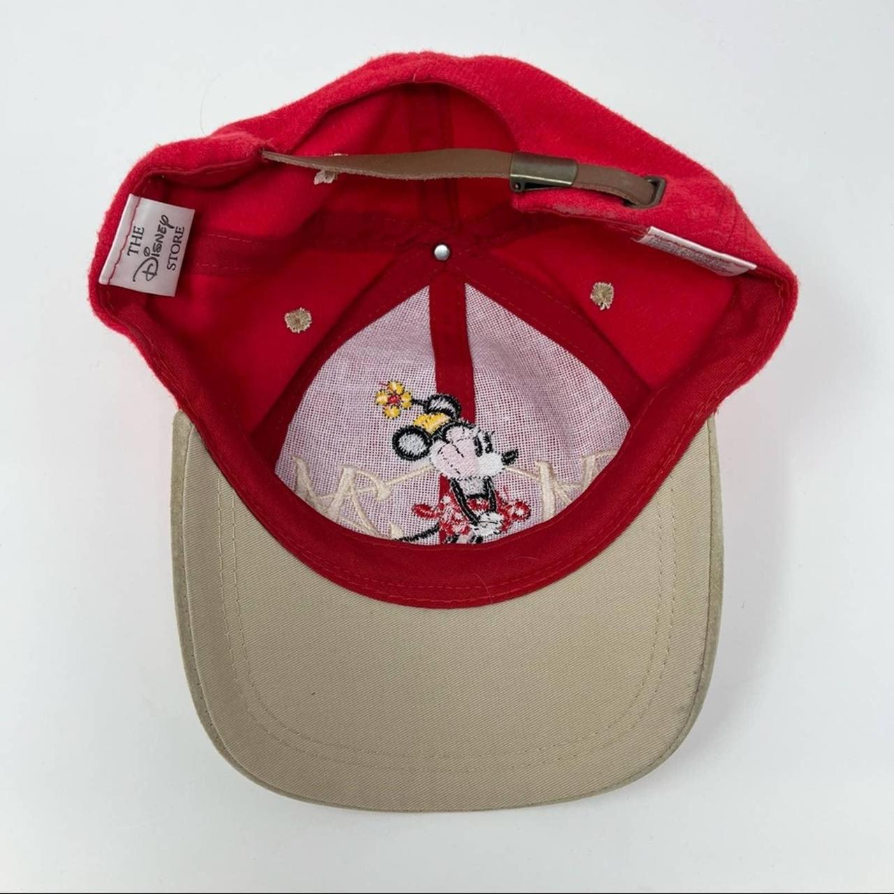 Disney Women's Red and Tan Hat (3)