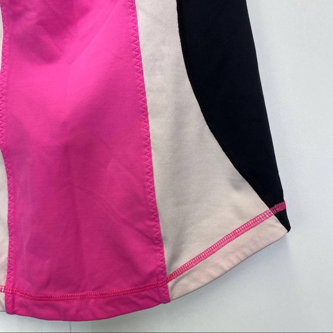 Lululemon Pink & Black Cardio Kick Tank In the... - Depop