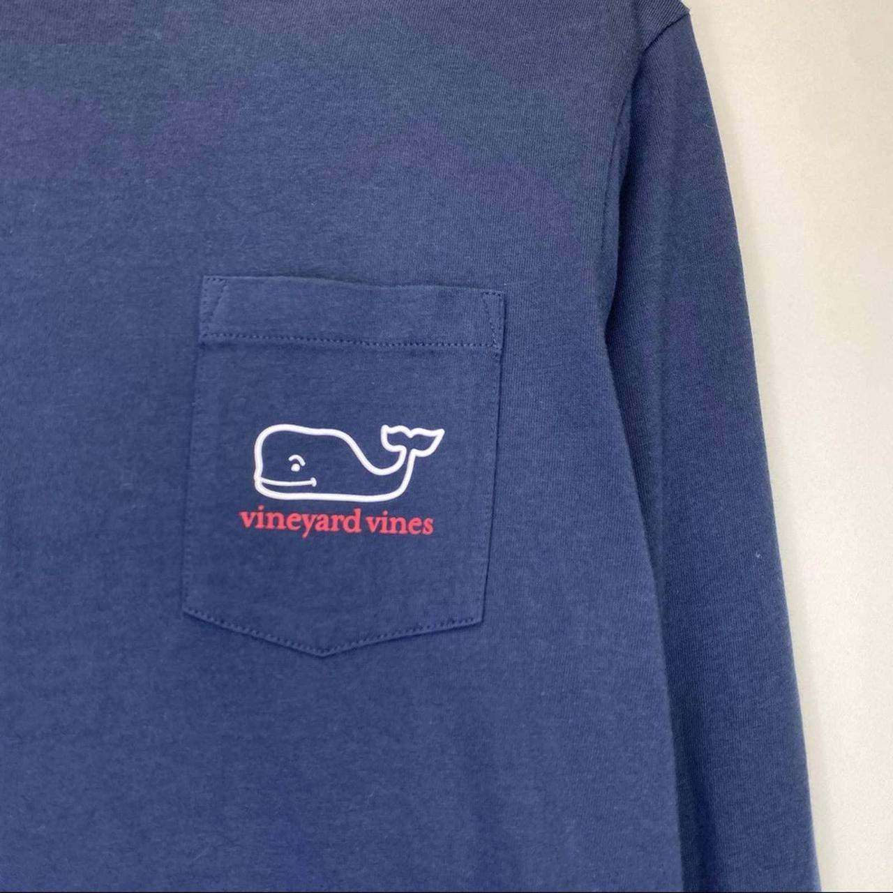 size large vineyard vines shirt coral color never - Depop