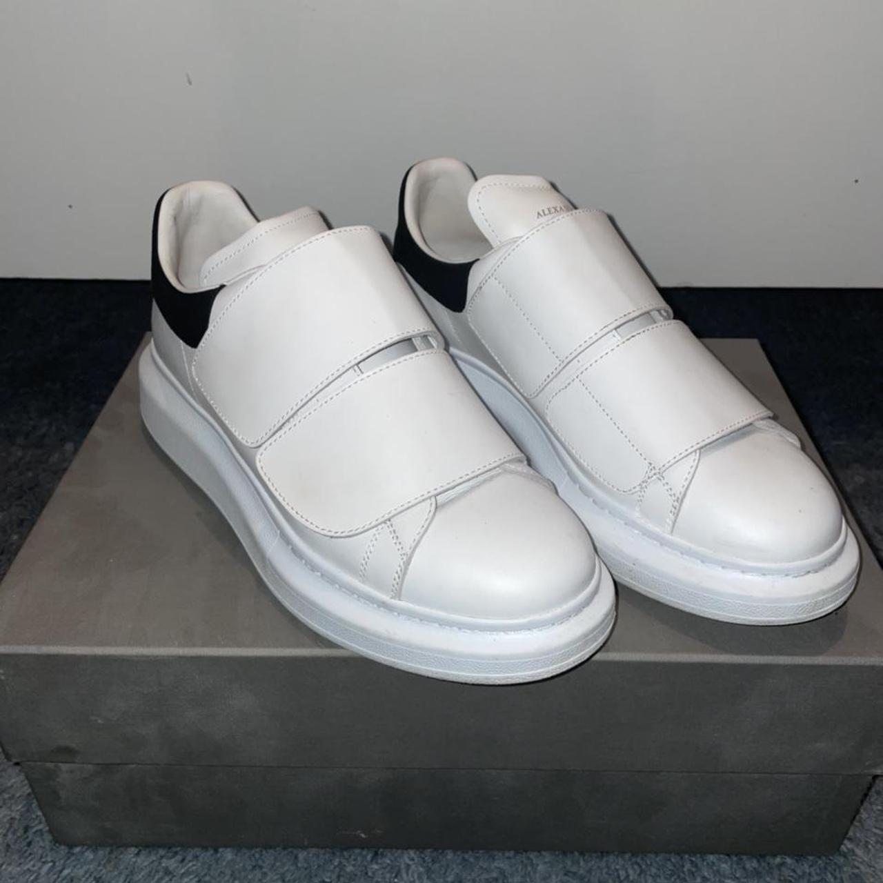 alexander mcqueen trainers velcro