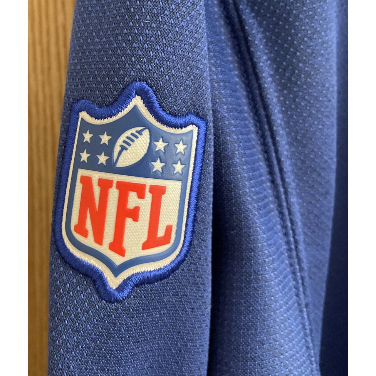 Nike Therma Fit New York Giants Full Zip Hoodie Hooded Jacket On