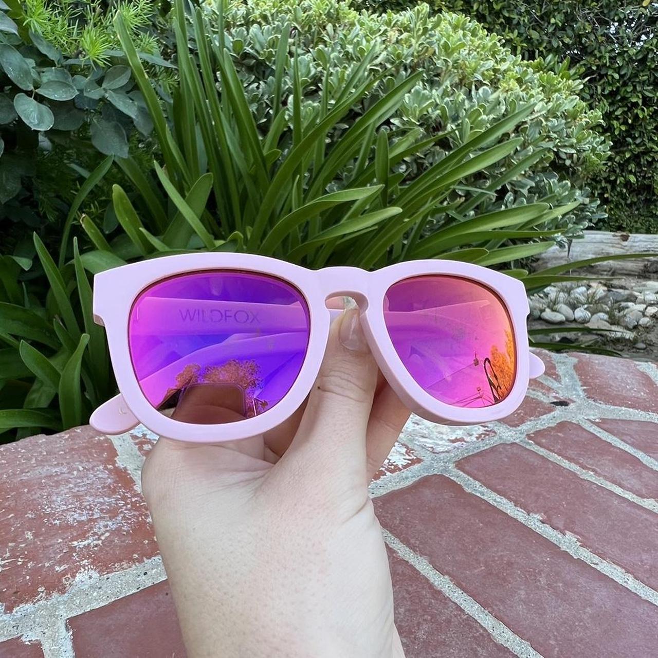 Authentic Wildfox Classic Pink Mirror Sunglasses