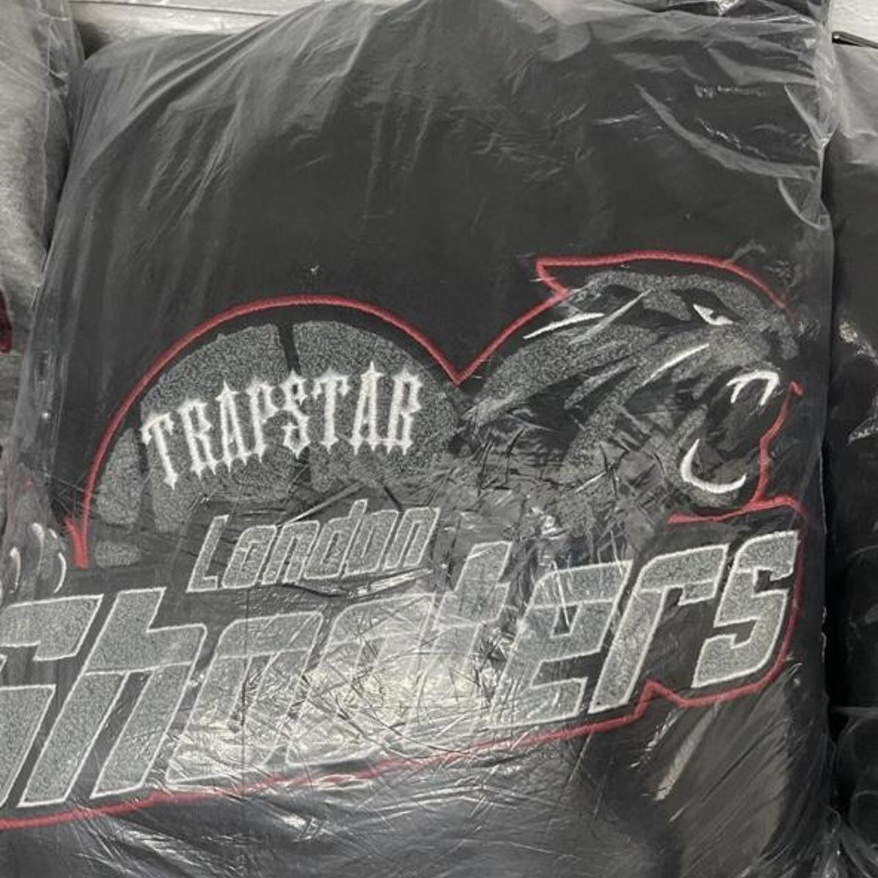 Trapstar London Shooters Tracksuit Black Red M... Depop