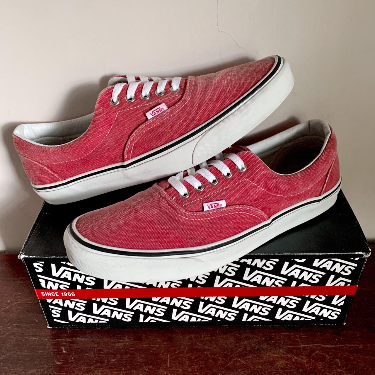 Faded red vans hotsell