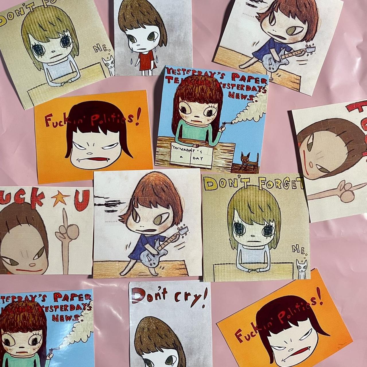 glossy-sticker-pack-6-untracked-shipping-depop