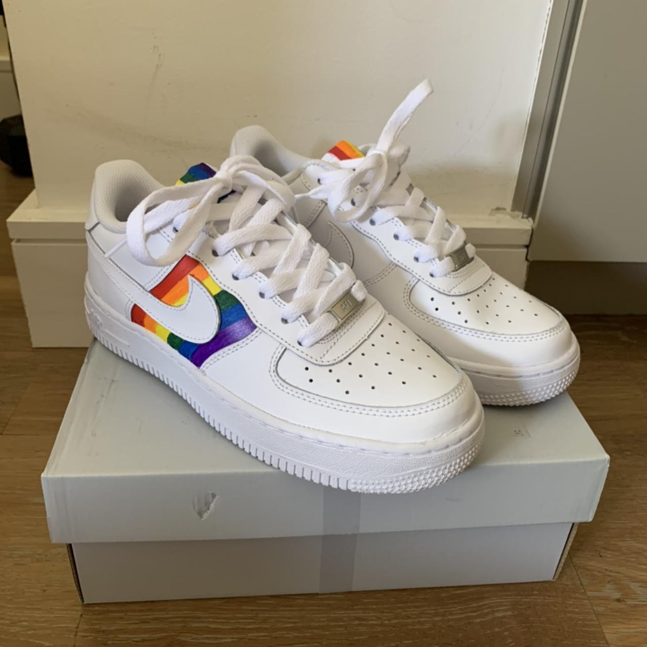 Air Force 1 custom pride Brand new Protected with Depop