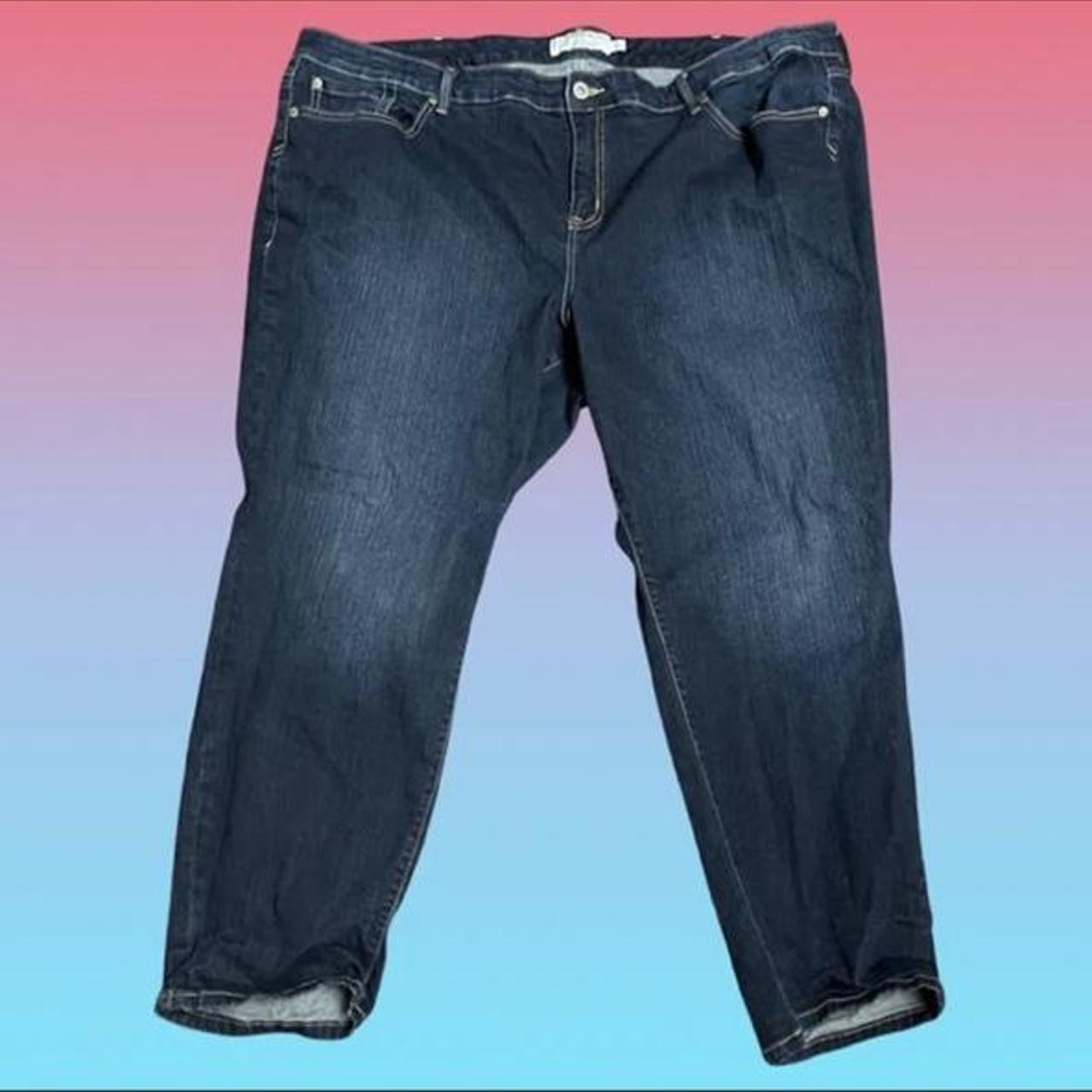 Plus Size Torrid Dark Wash Denim Capri Jeans Size