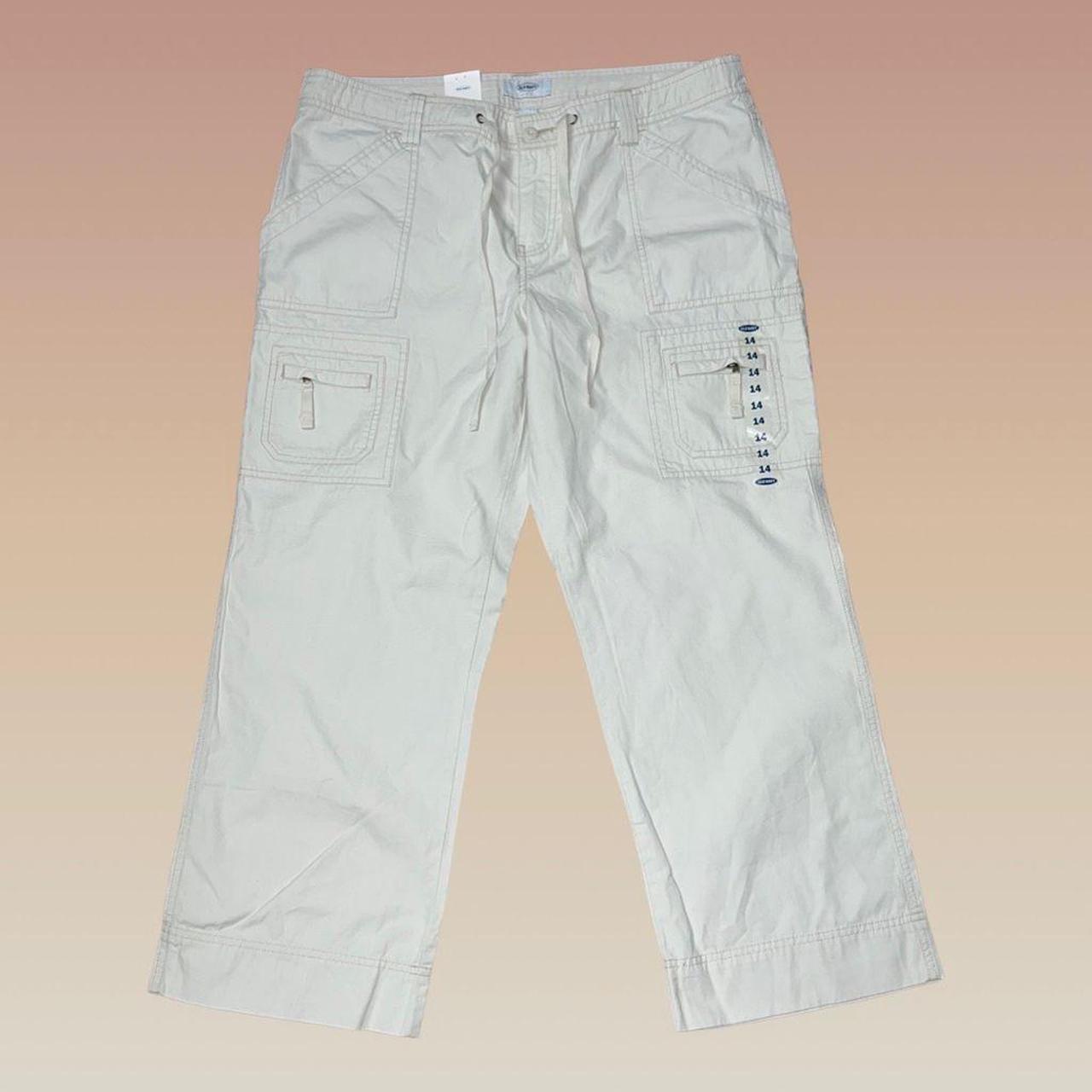 old navy capri cargo pants