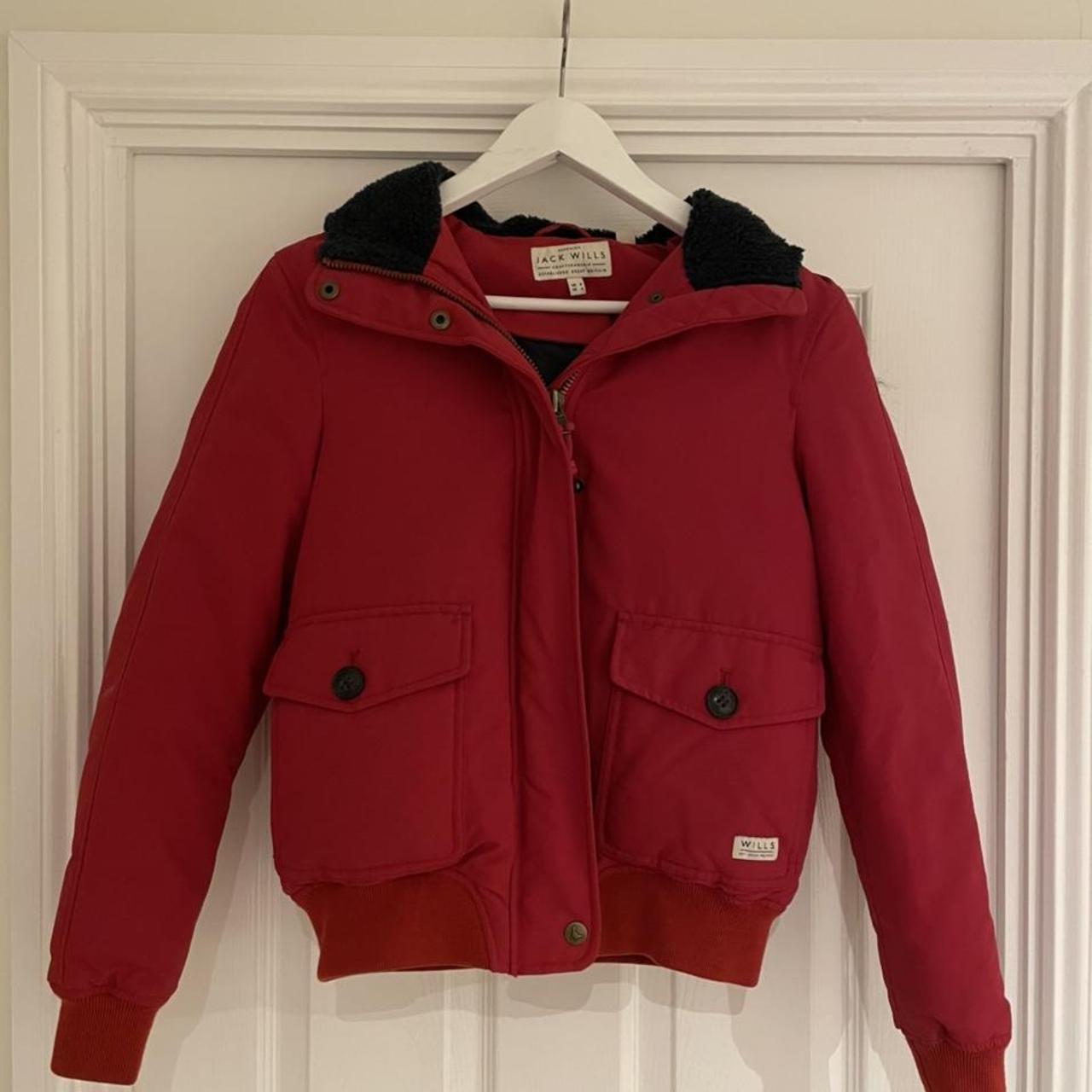 Jack wills red on sale jacket