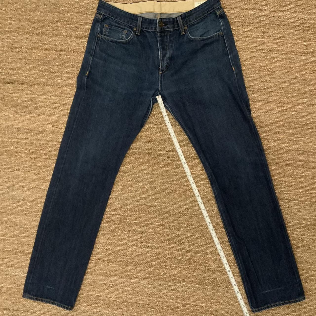 Rag & Bone Men's Blue and Navy Jeans | Depop