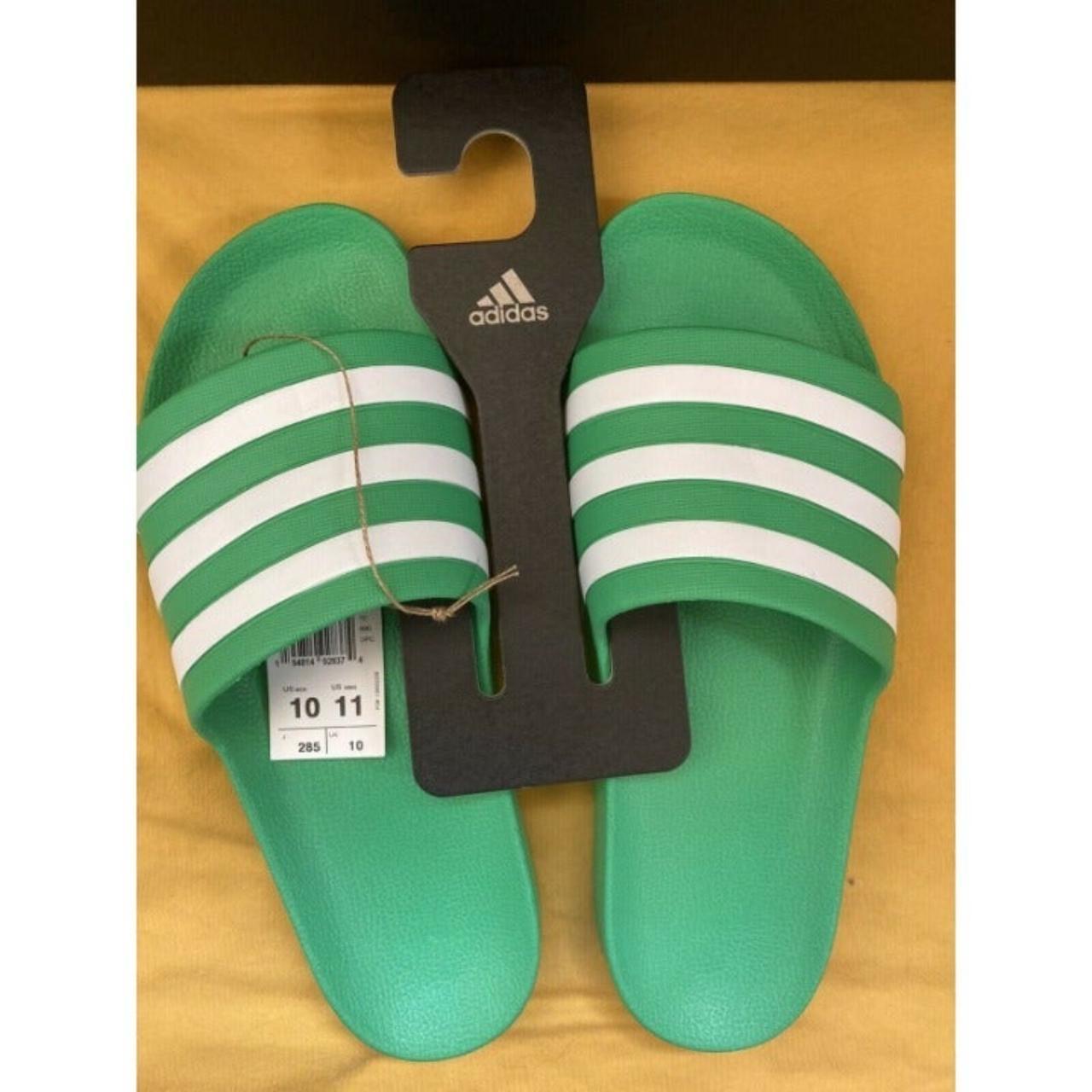 womens adidas slides size 10