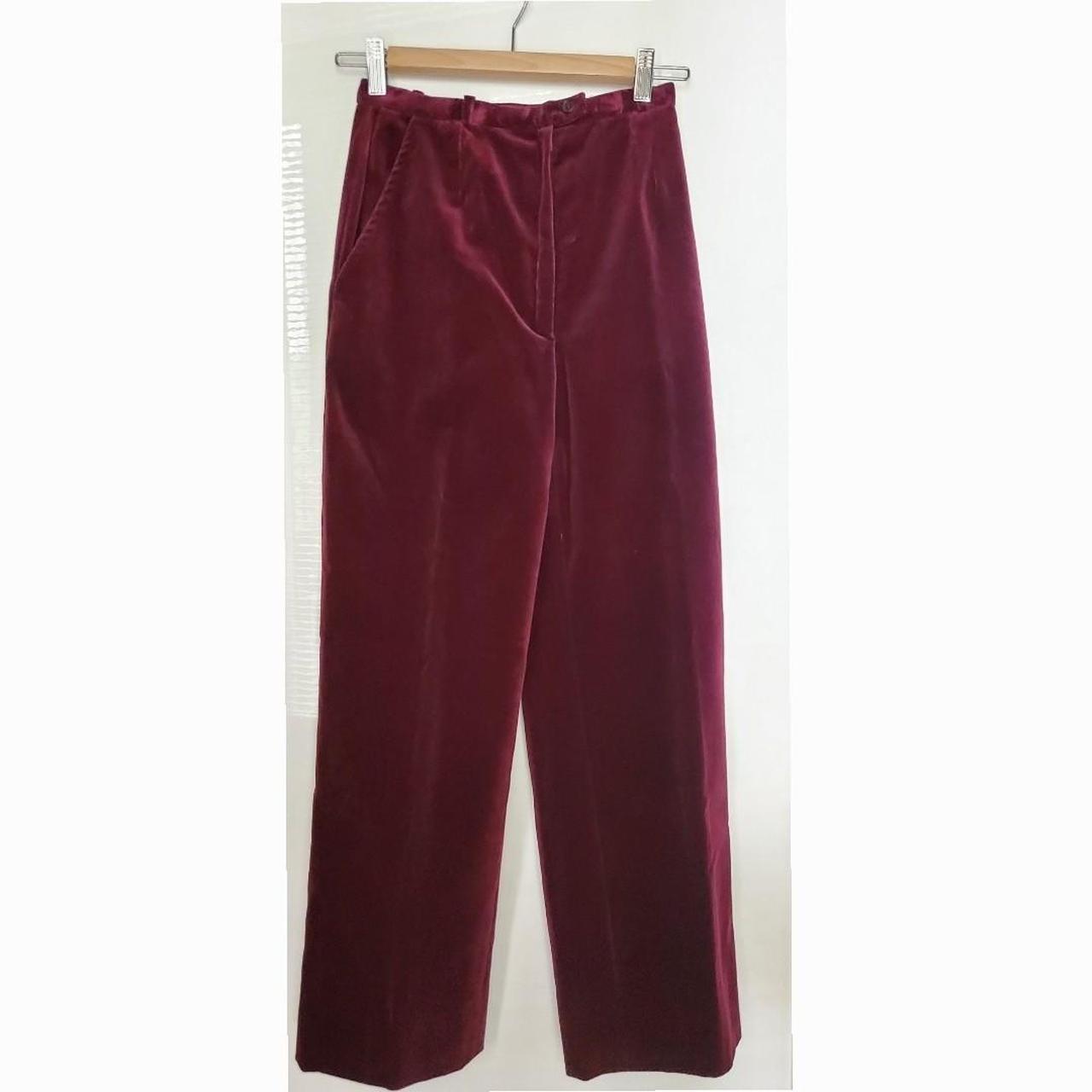 Velvet trousers Schott Brown size 33 UK - US in Velvet - 40718010