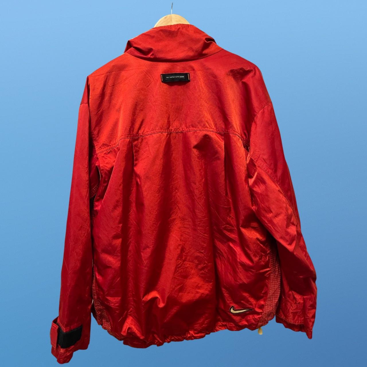 nike acg jacket red