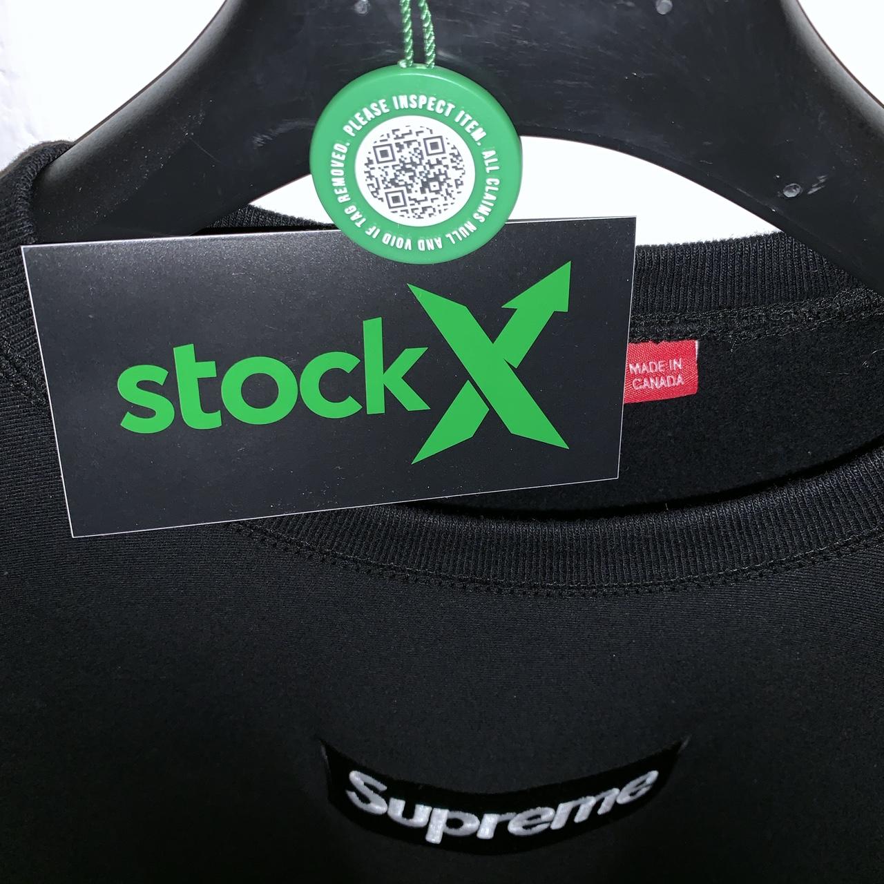 Supreme Box Logo Crewneck (FW18) Dark Green Size - Depop