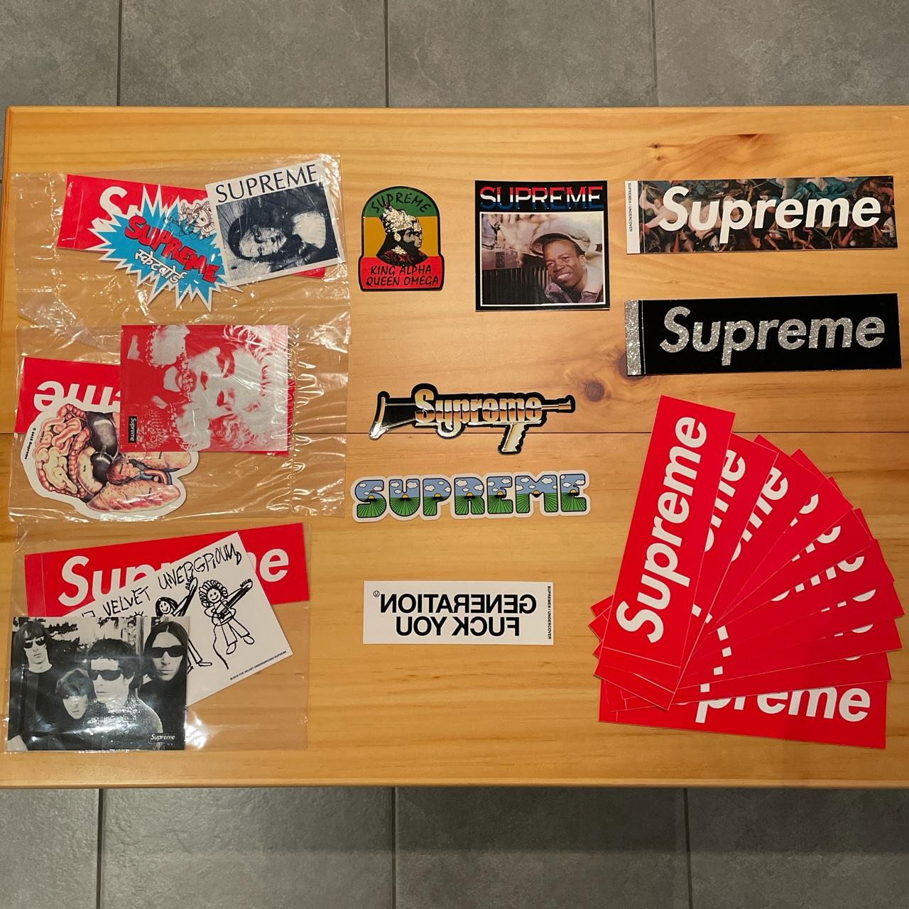 SUPREME NASTY NAS STICKER - 小物