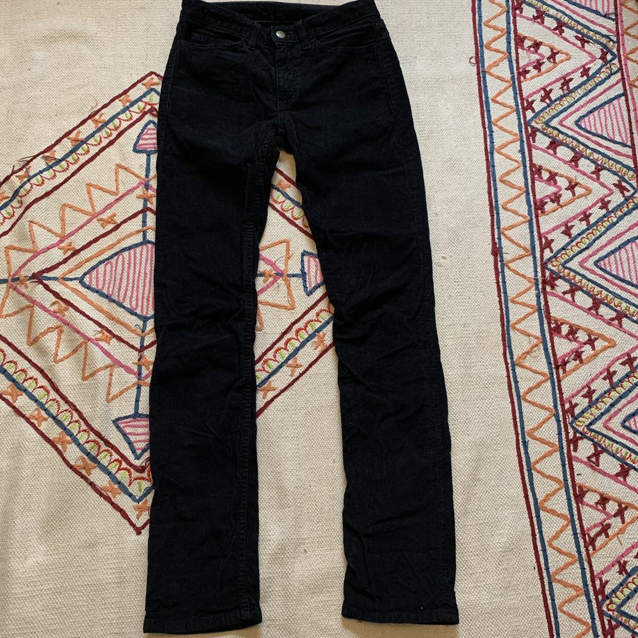 black cord jeans