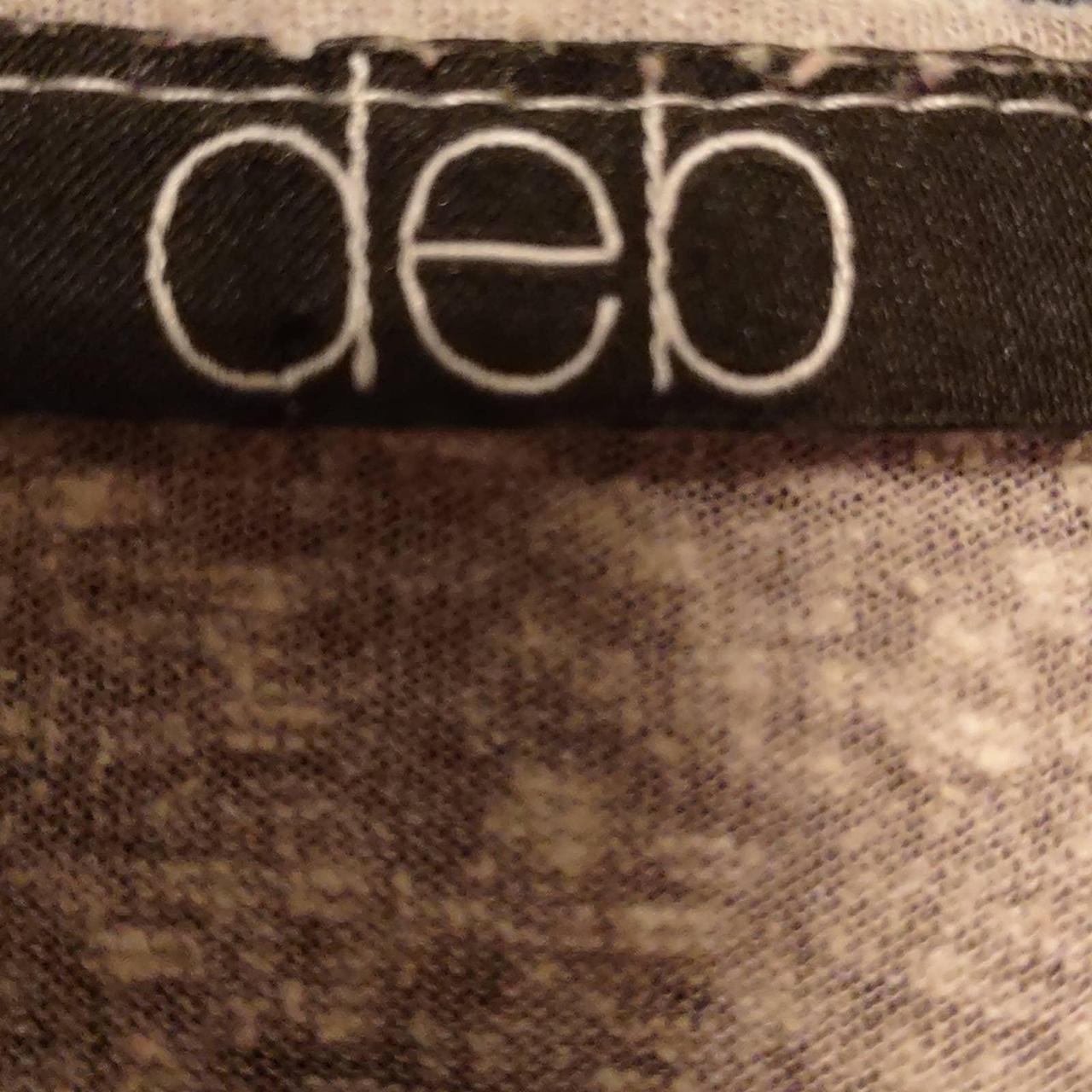 Deb Women's Silver and Grey T-shirt (3)
