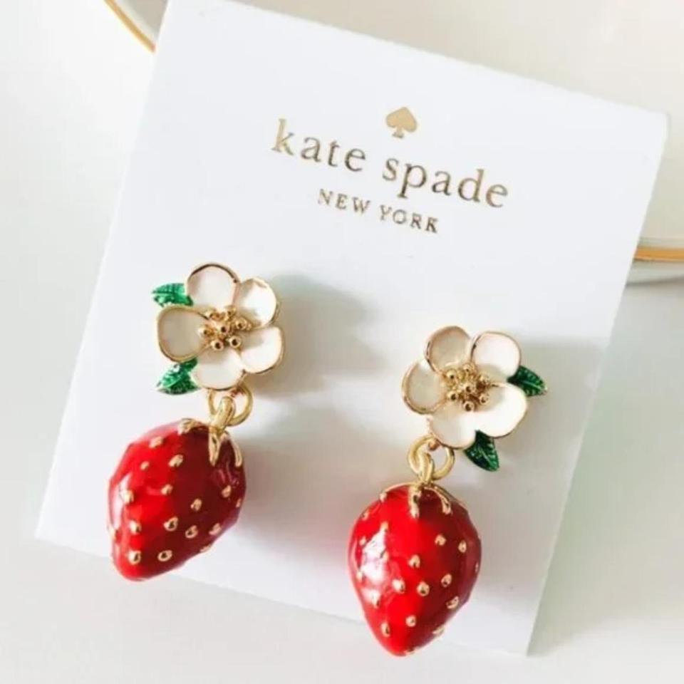 Kate spade online strawberry jewelry