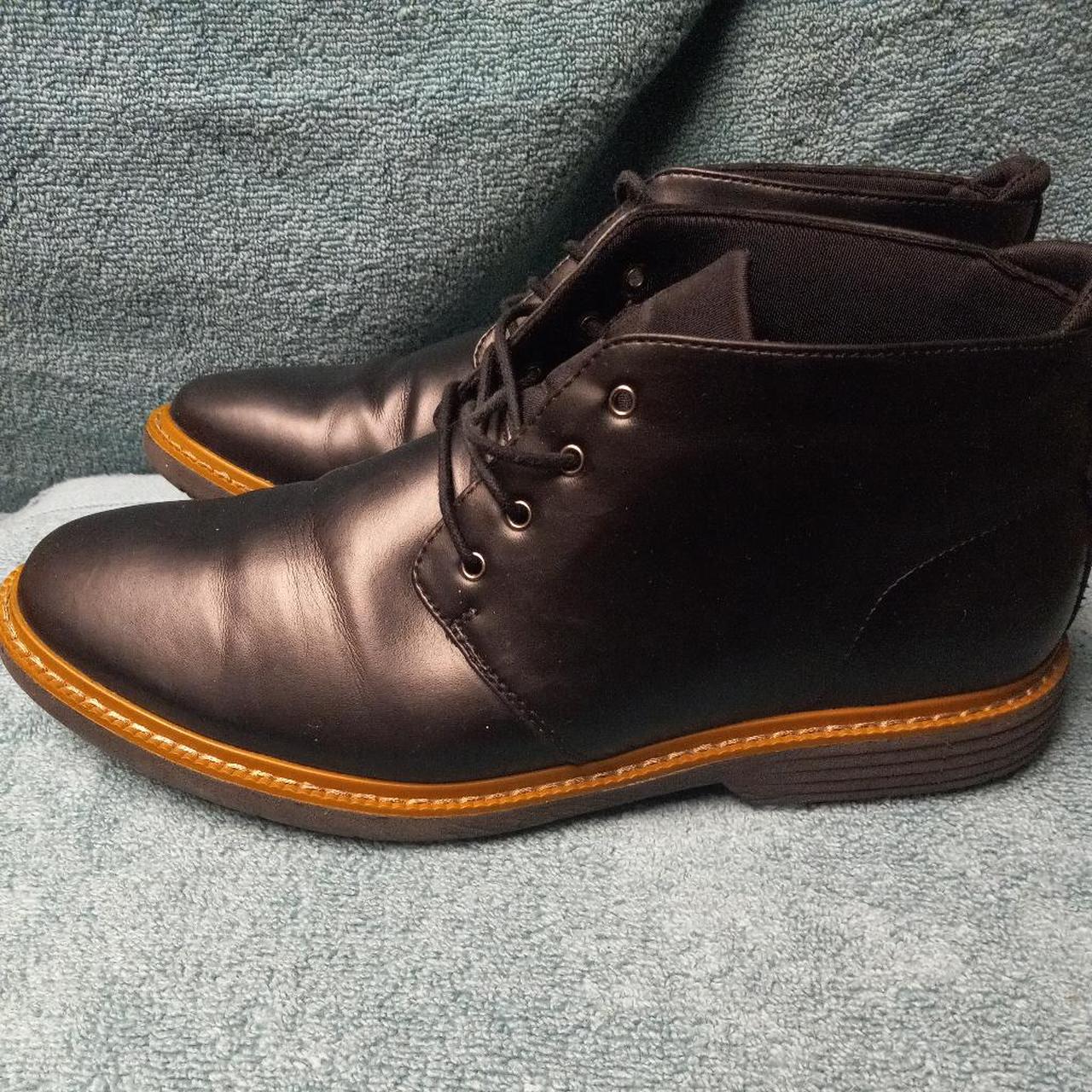 Eastland Mens Black Boots Chukka Lace Up US Size 9... - Depop