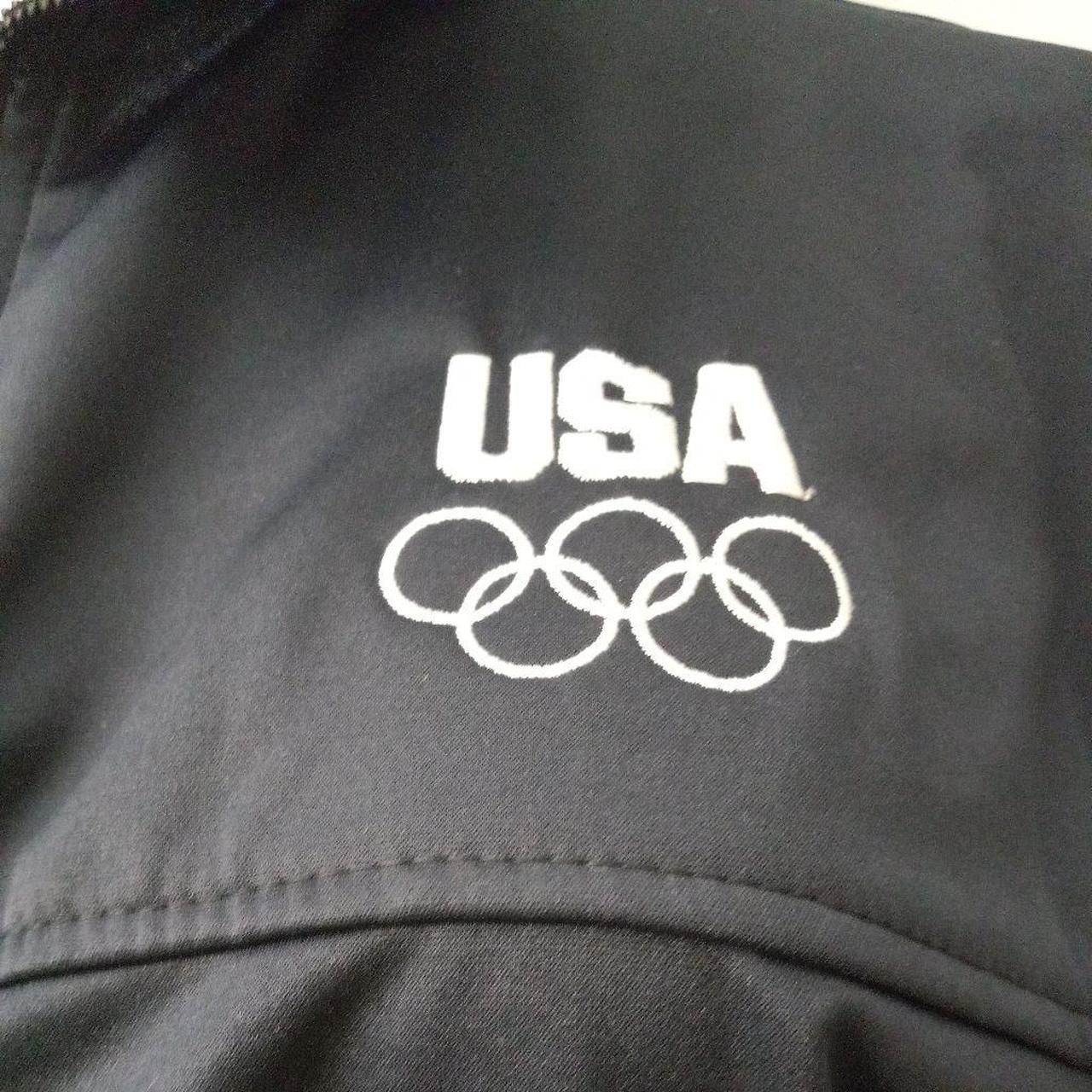 Vintage USA Olympic Committee Track Jacket Full Zip... - Depop