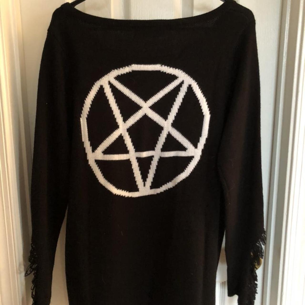 killstar distressed sweater