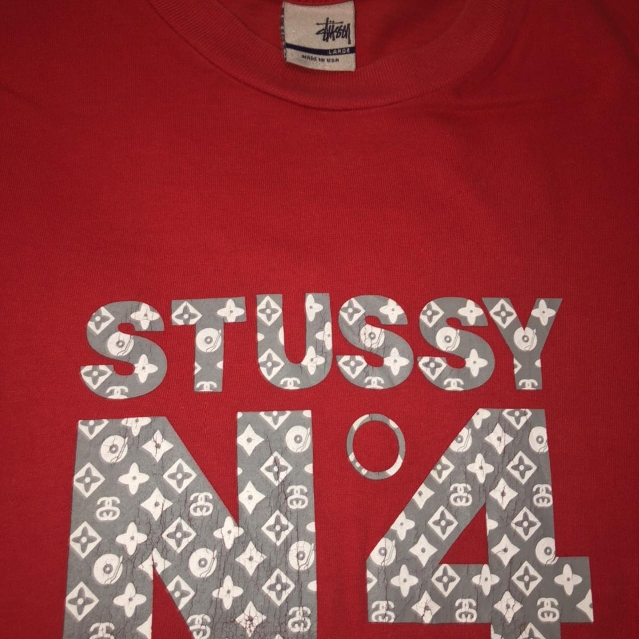 Vintage Stussy x Lv, Men's Fashion, Tops & Sets, Formal Shirts on