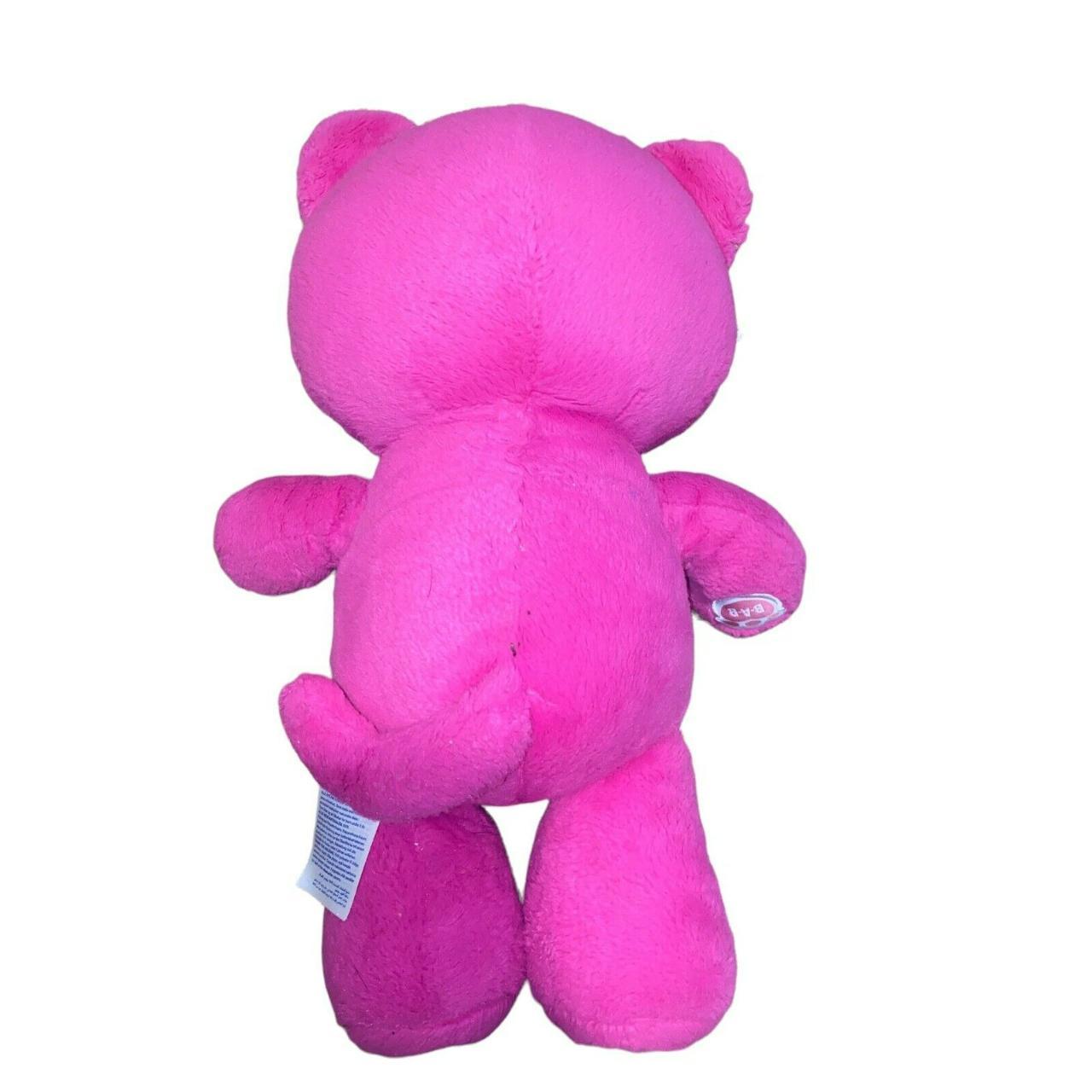 Build A Bear Kitty Cat Hot Pink Stuffed Plush BABW... Depop