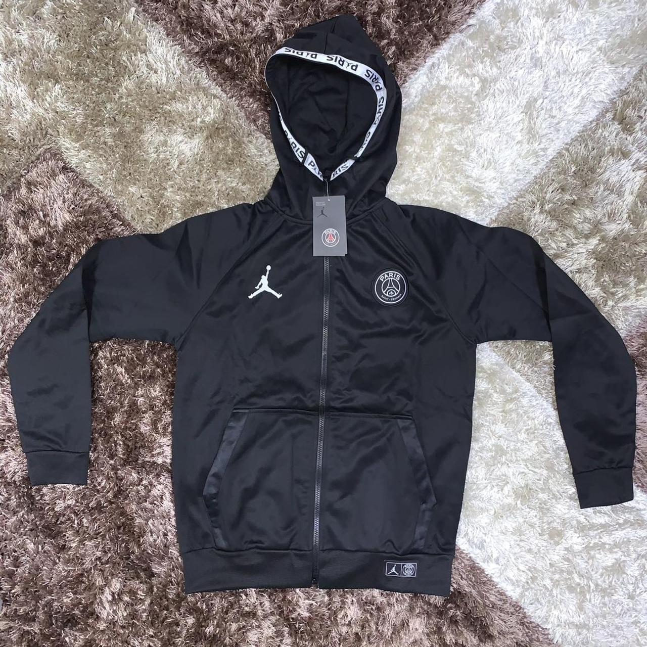 Nike Jordan PSG Full Zip Hooded Tracksuit Exclusive... - Depop