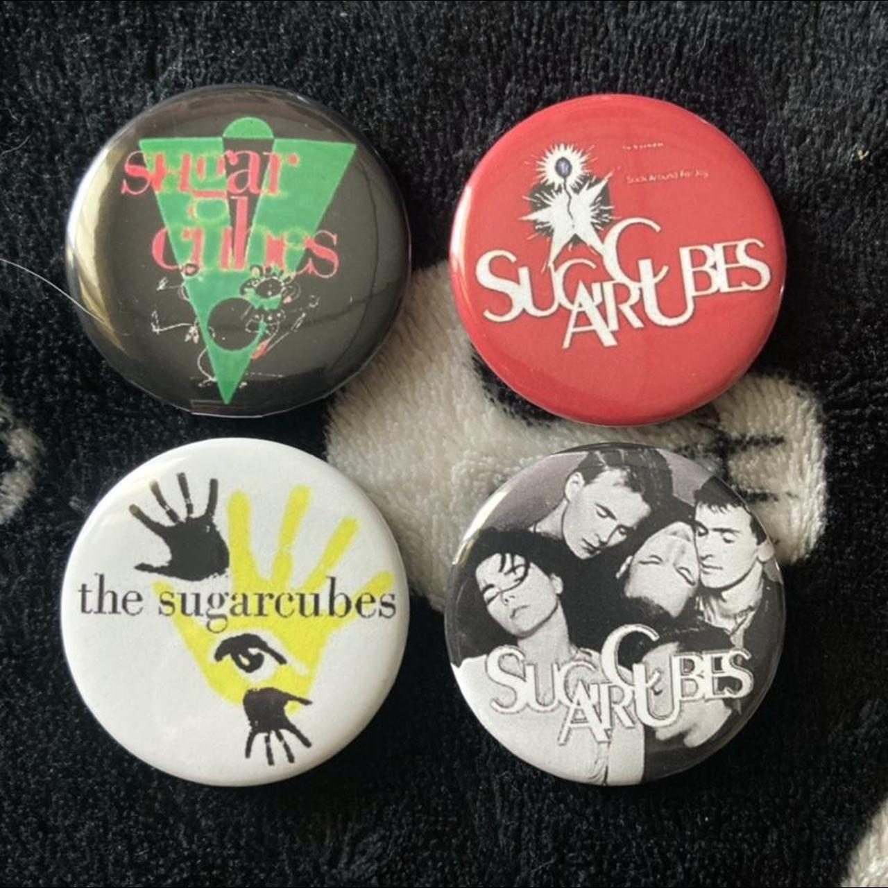 the sugarcubes (björk) band pins! the price stated - Depop