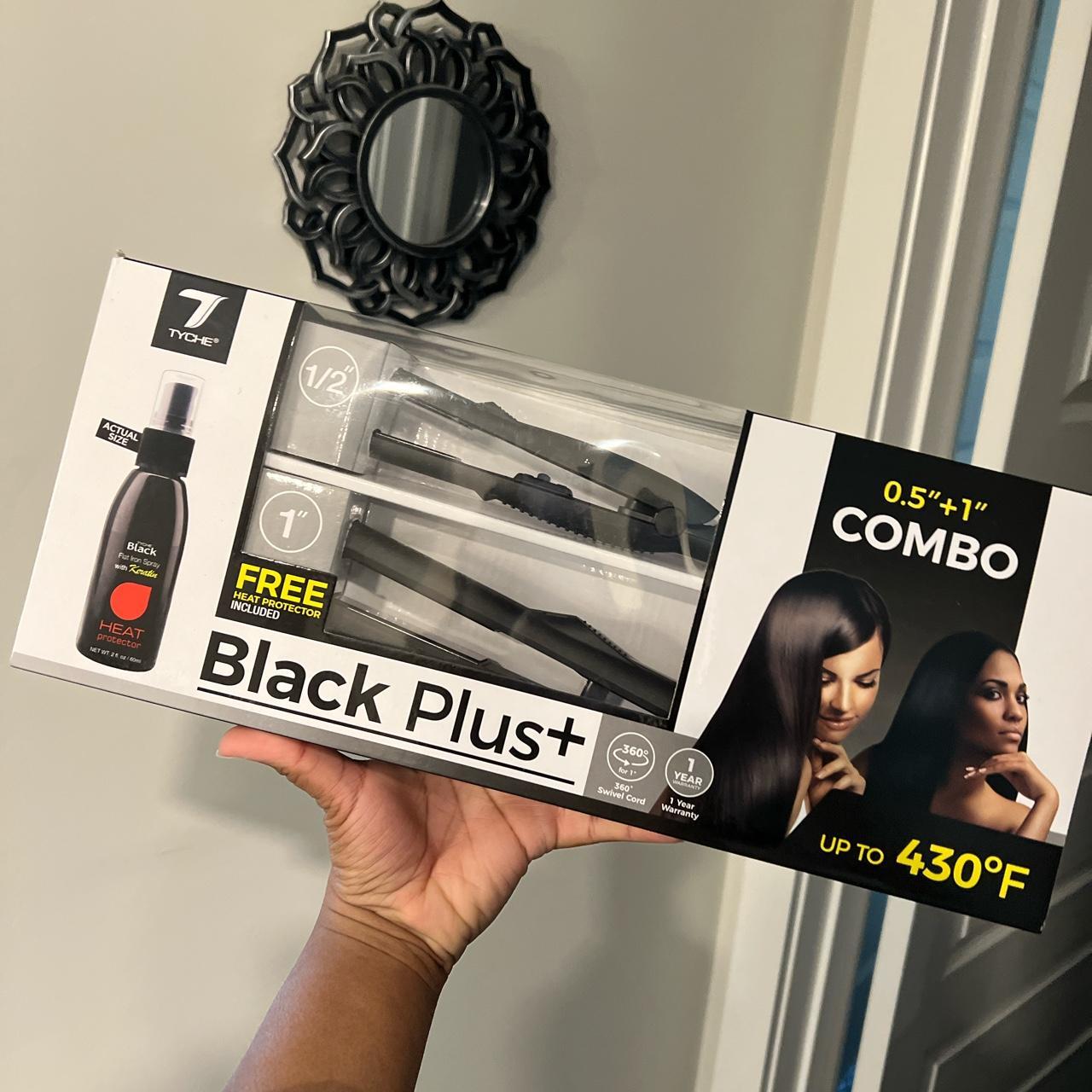 Black flat iron spray best sale