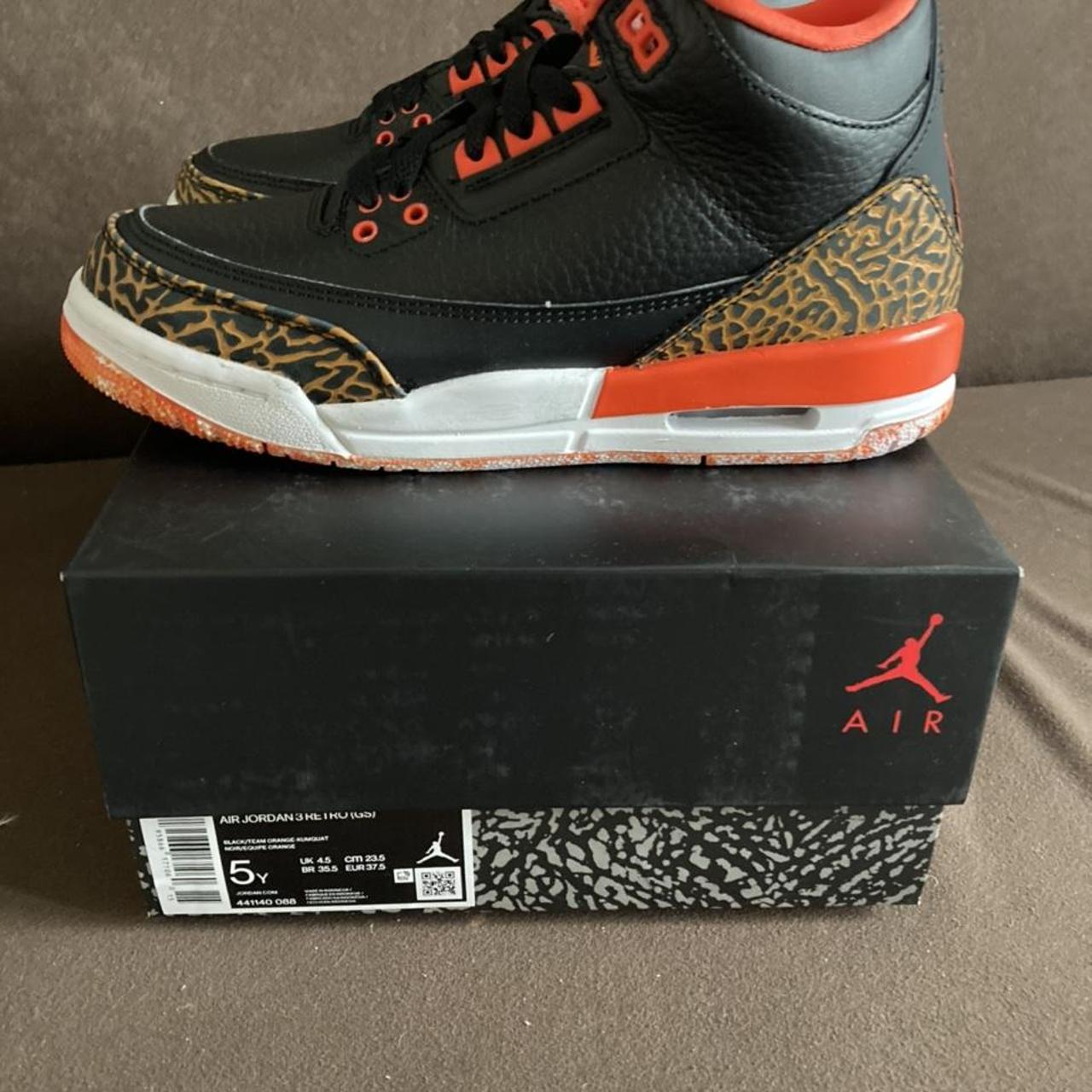 jordan 3 gs kumquat