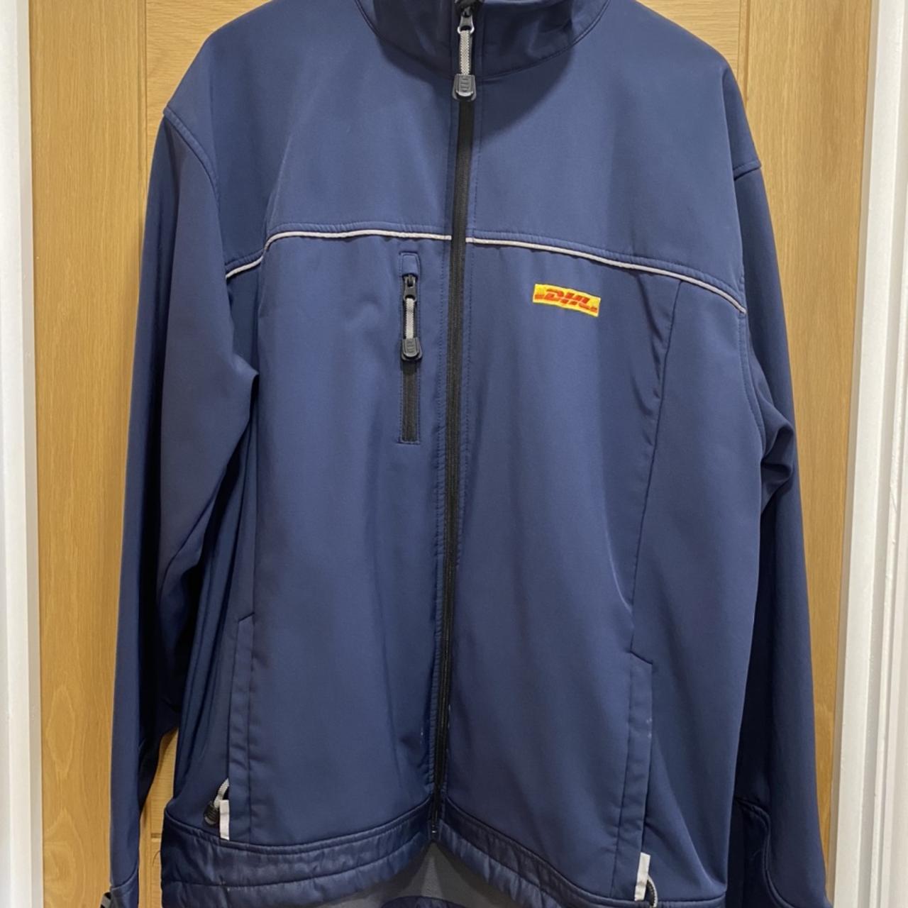 RARE DHL WORKERS JACKET SIZE L no flaws with this... - Depop