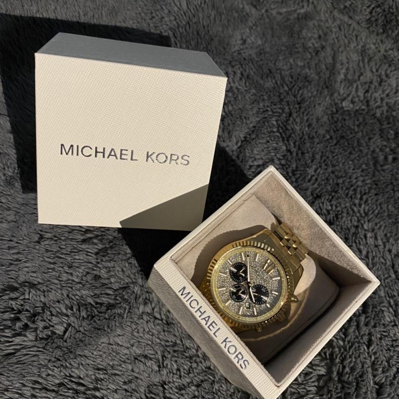 Michael kors lexington chronograph men s shops watch mk8494