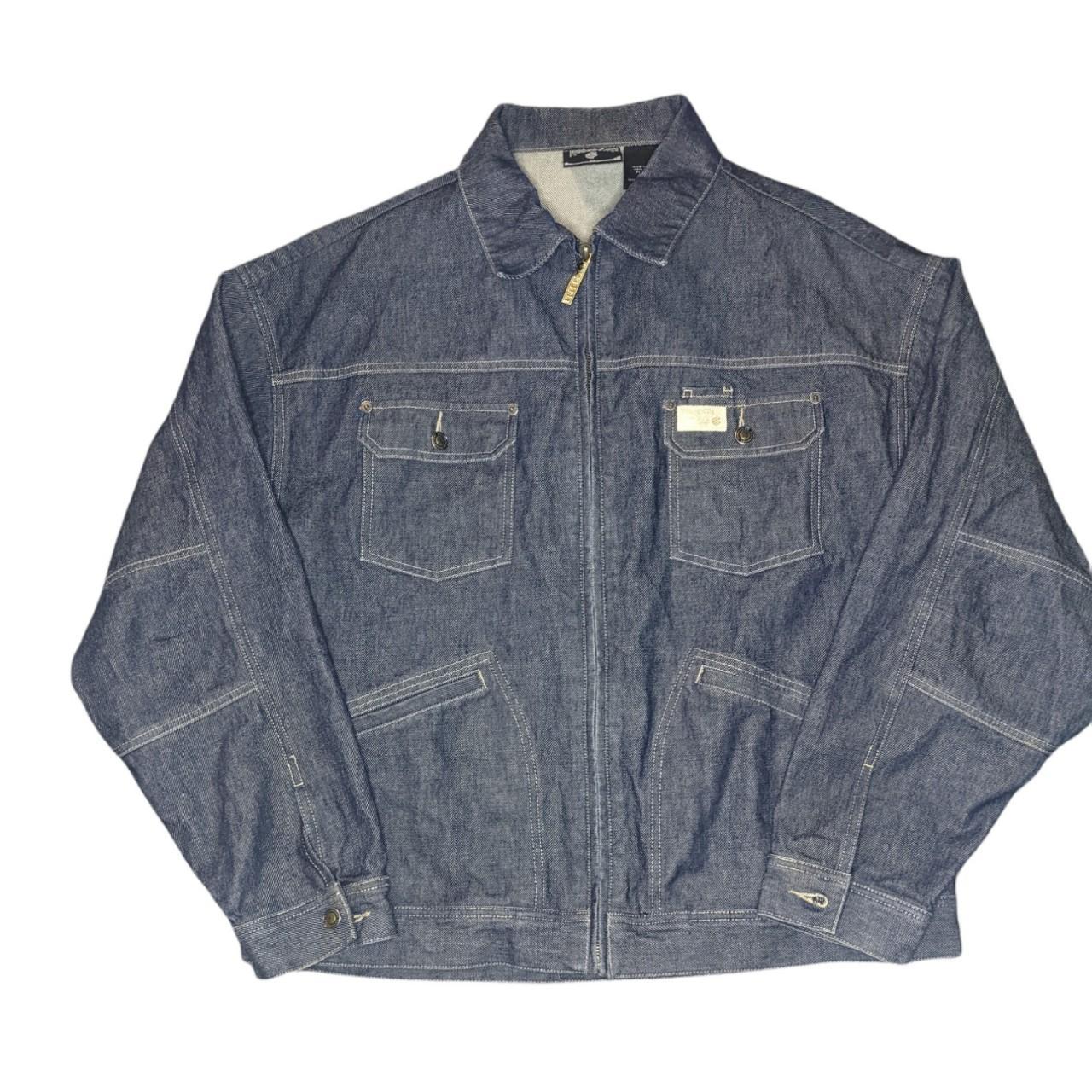 Vintage Rocawear denim jacket/ full zip up/