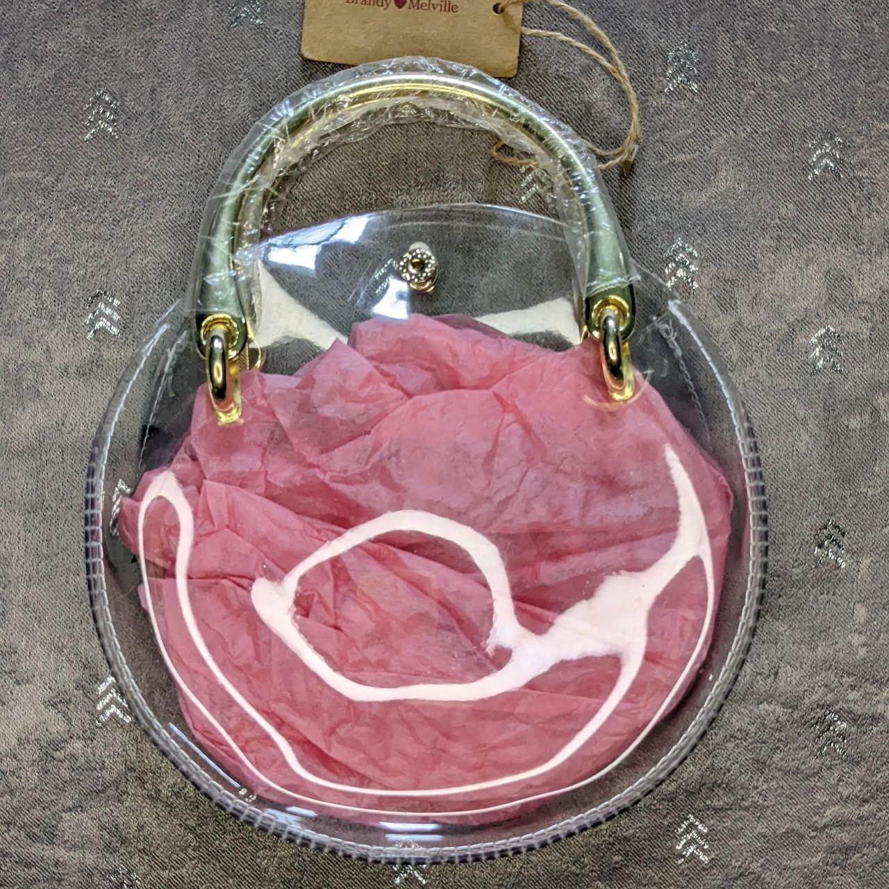 Round clear outlet purse