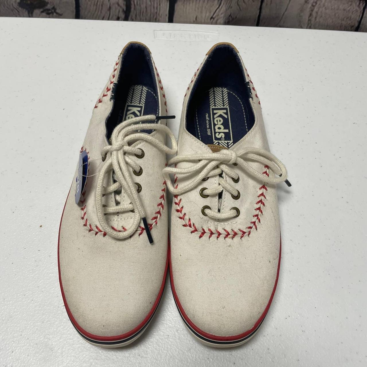 Keds champion pennant baseball stitch MLB lace up... Depop