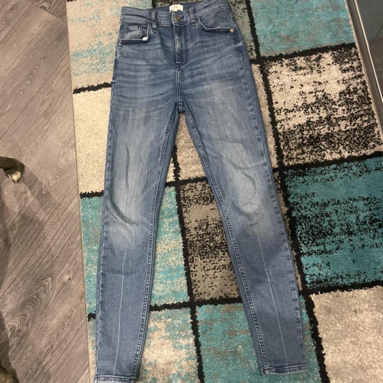 River Island Hailey High Rise Denim Jeans Size Depop