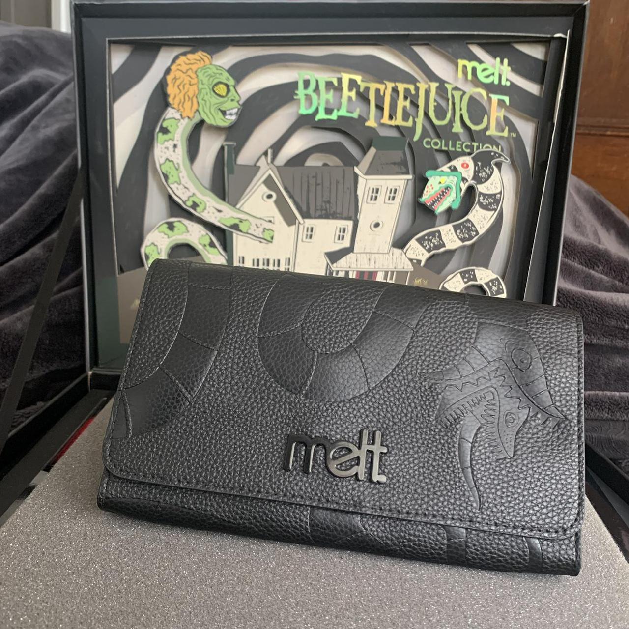 Melt Cosmetics x Beetlejuice Clutch, 🖤