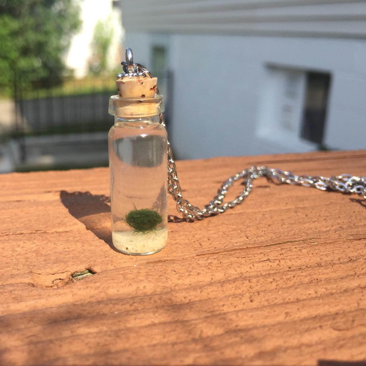 Small on sale jar necklace