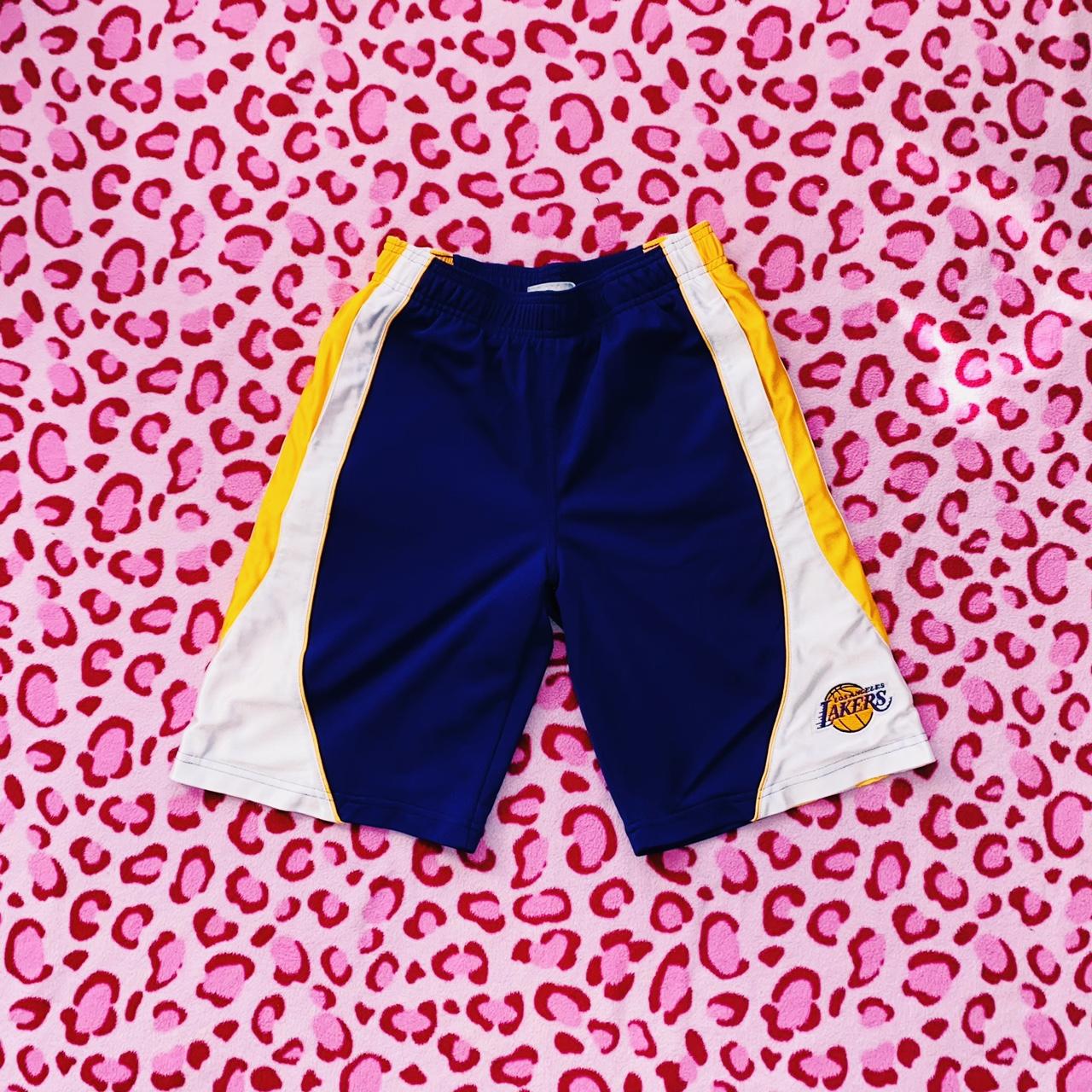 Men's Purple and Yellow Shorts | Depop