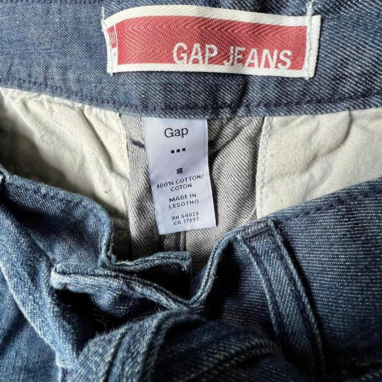 Gap Women's Blue and Navy Shorts | Depop