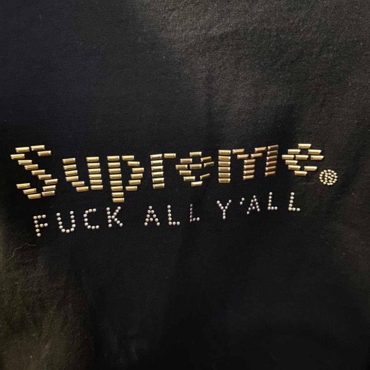 Supreme Fuck All Y´All Tee イエロー 08ss-