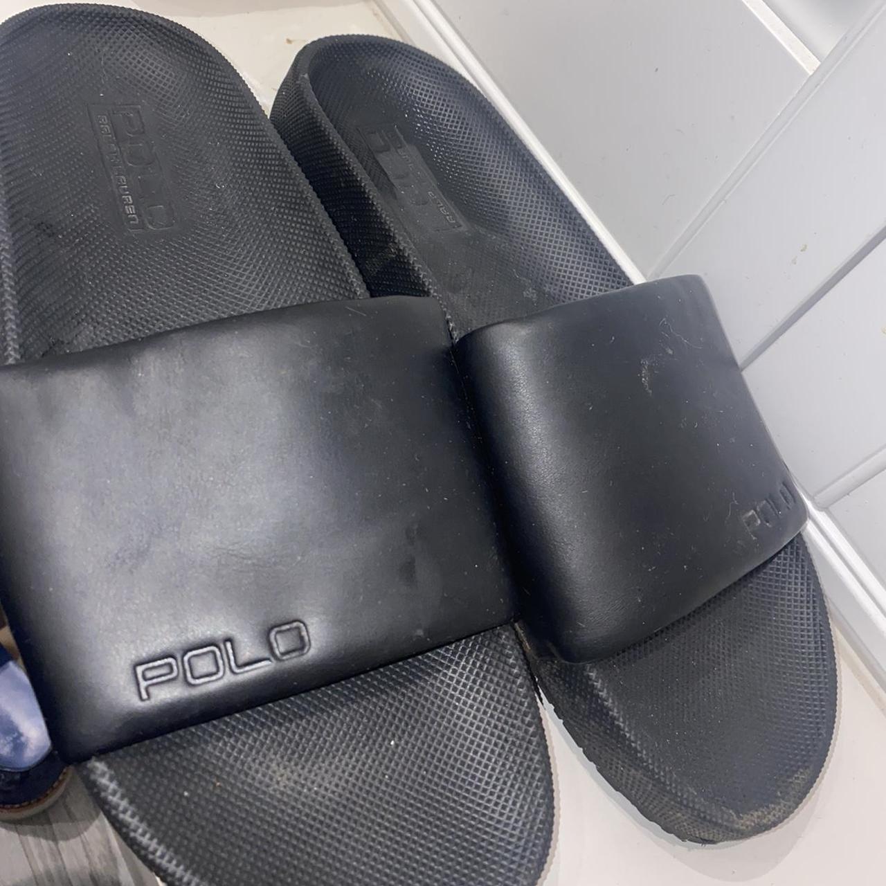 mens ralph lauren sliders