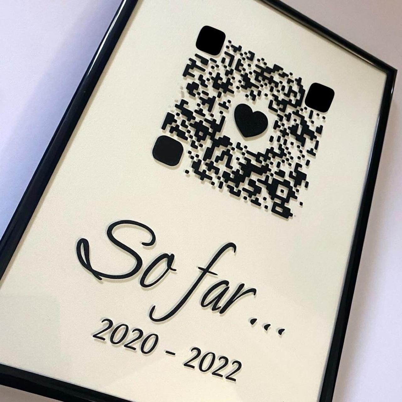 Personalised QR code scan an image and have your... Depop