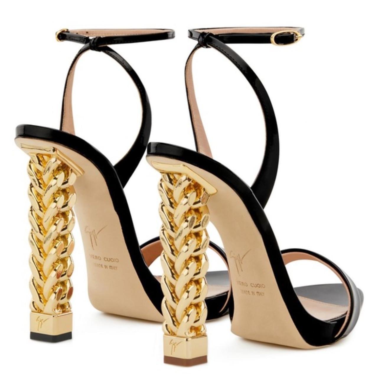 Giuseppe zanotti gold discount sandals