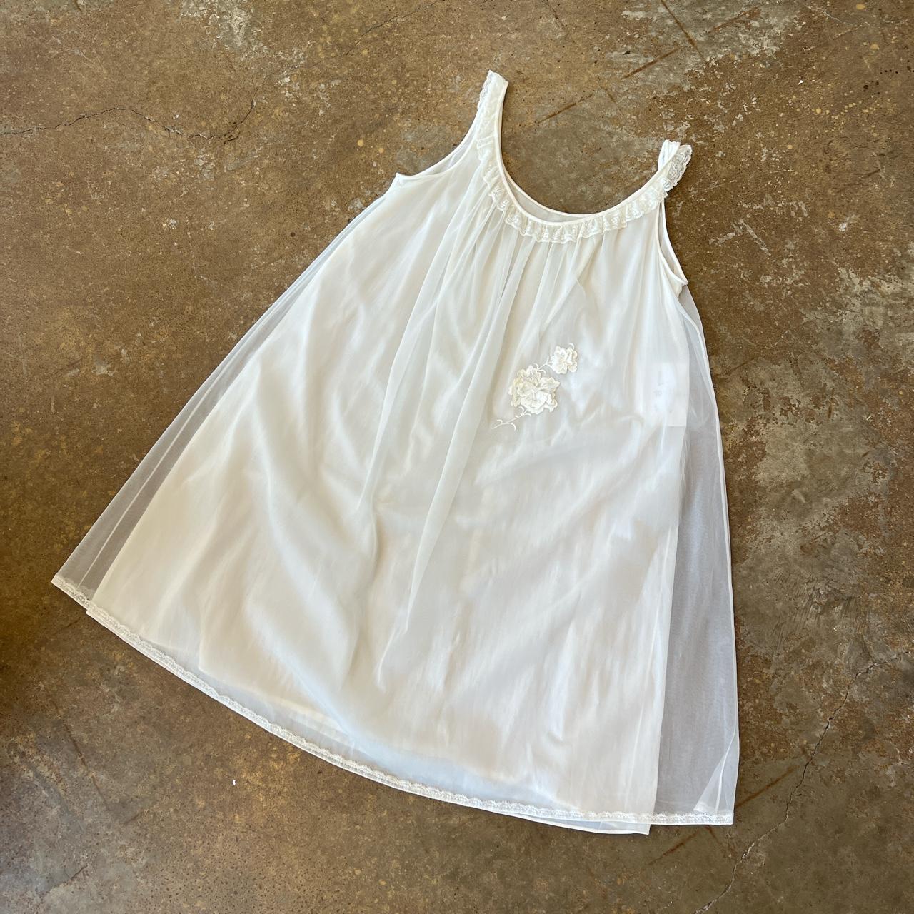 Product Image 1 - Vintage 1960s white mesh layered