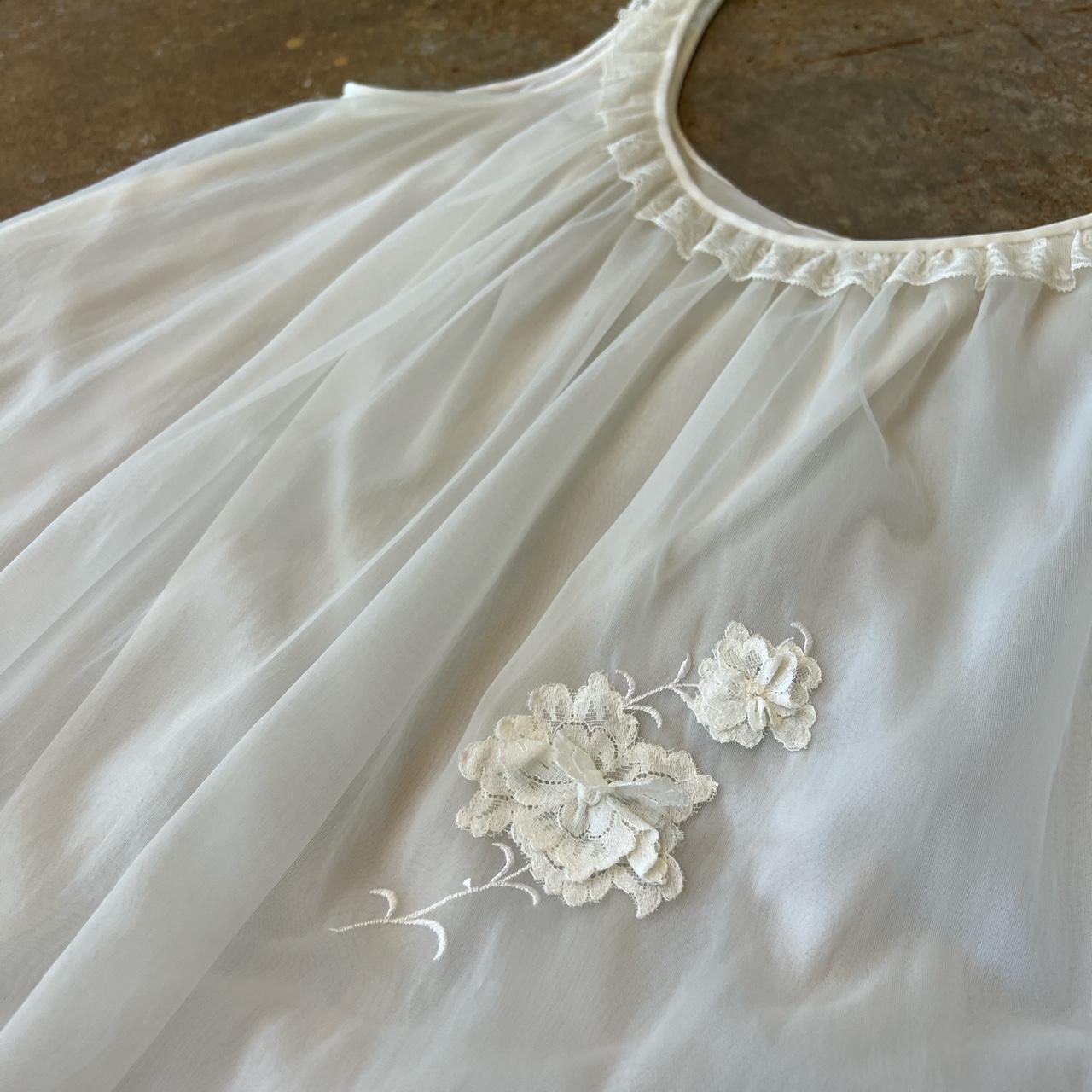 Product Image 2 - Vintage 1960s white mesh layered